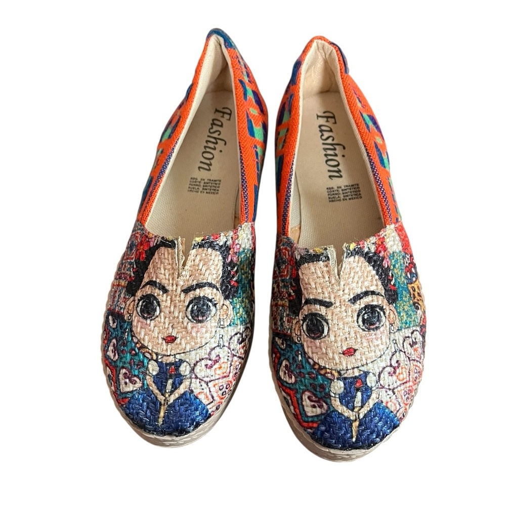 Frida Kahlo•Slip On Espadrille Shoes